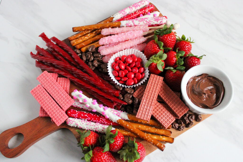 Valentine's Day Charcuterie Board