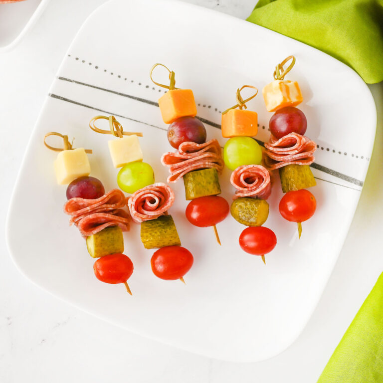 Easy Charcuterie Skewers