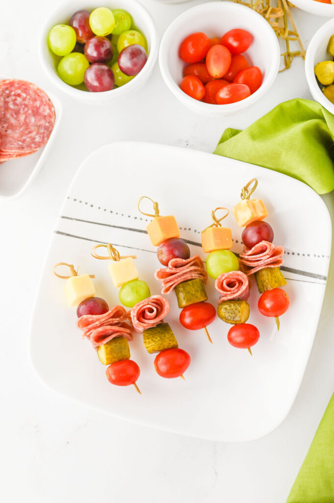 Easy Charcuterie Skewers