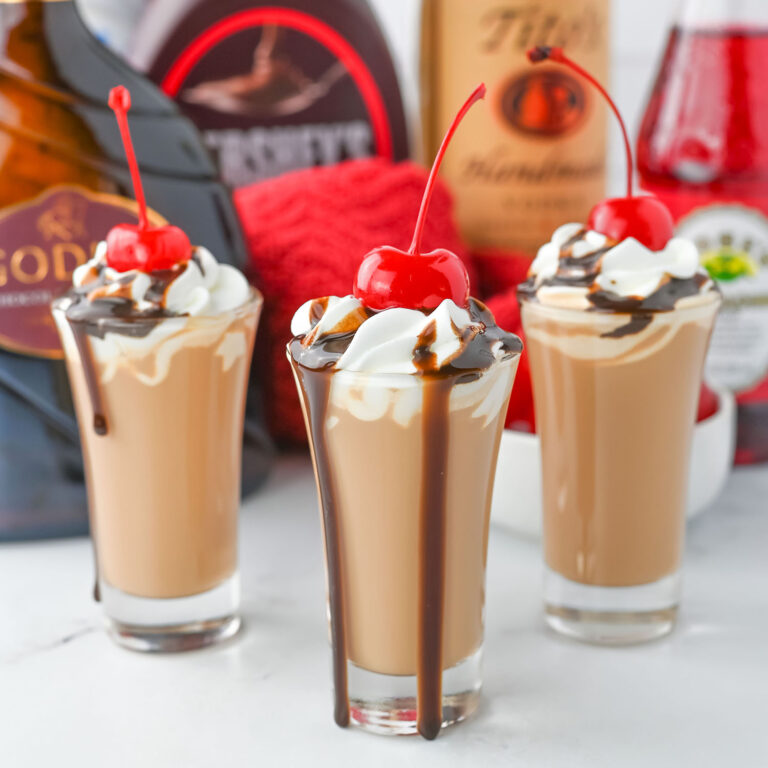 Chocolate Covered Cherry Shots