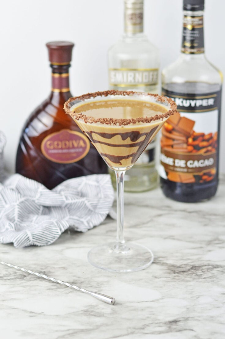 Chocolate Martini with Godiva