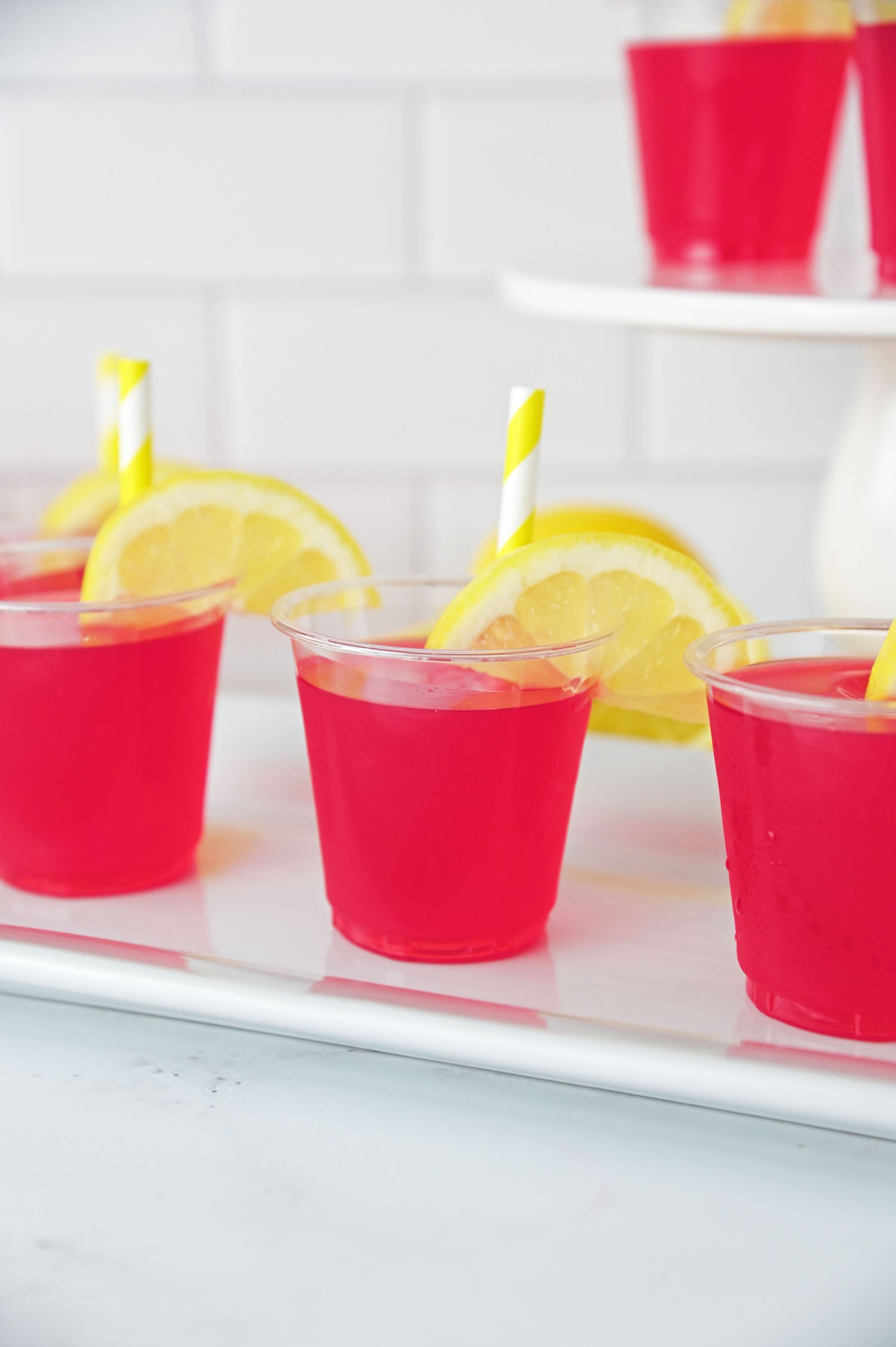Pink Lemonade Jello Shots