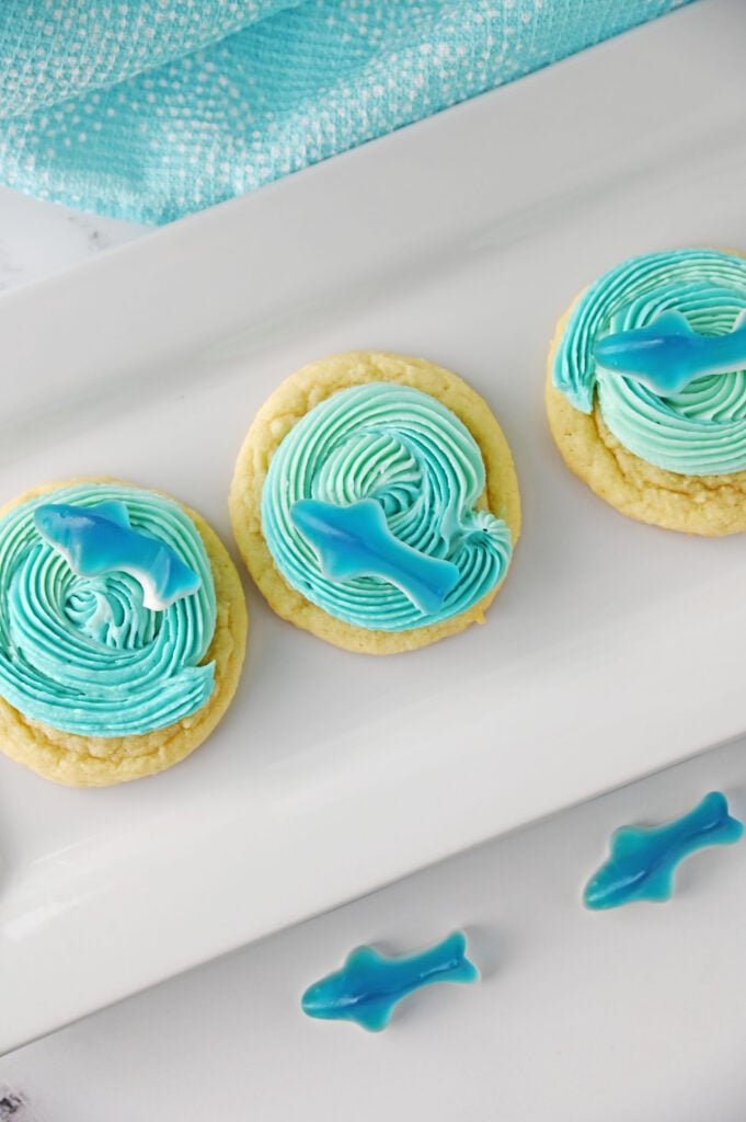 Easy Shark Cookies