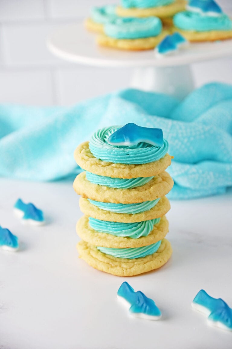 Easy Shark Cookies