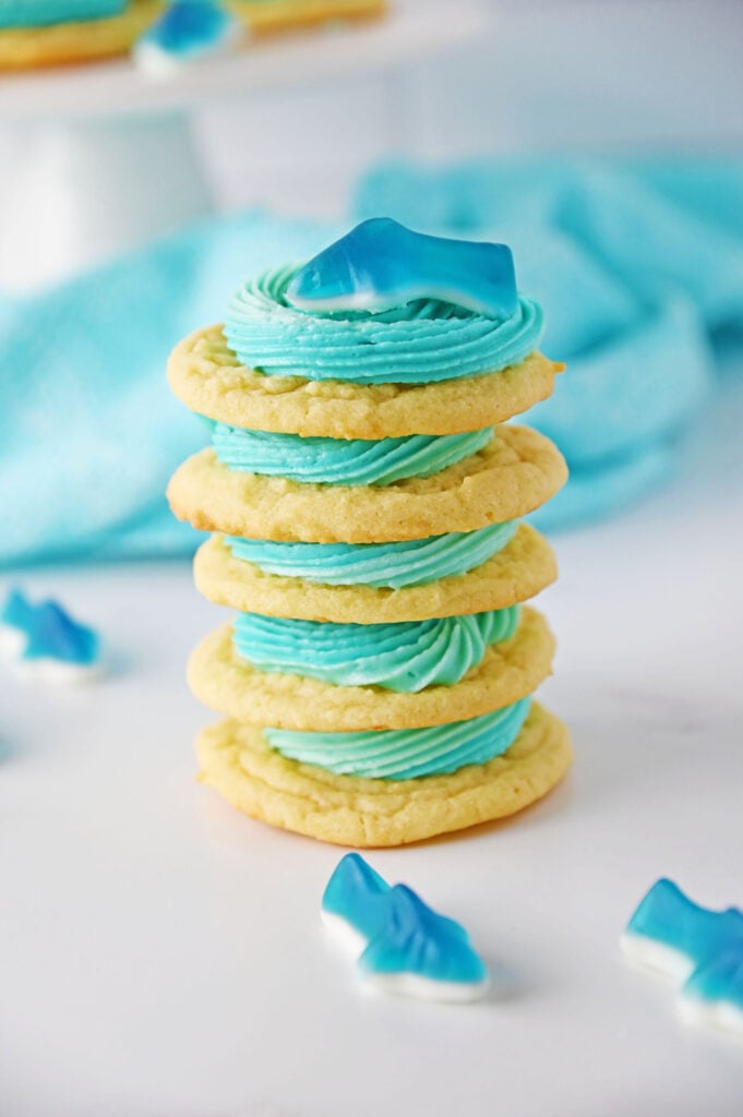 Easy Shark Cookies