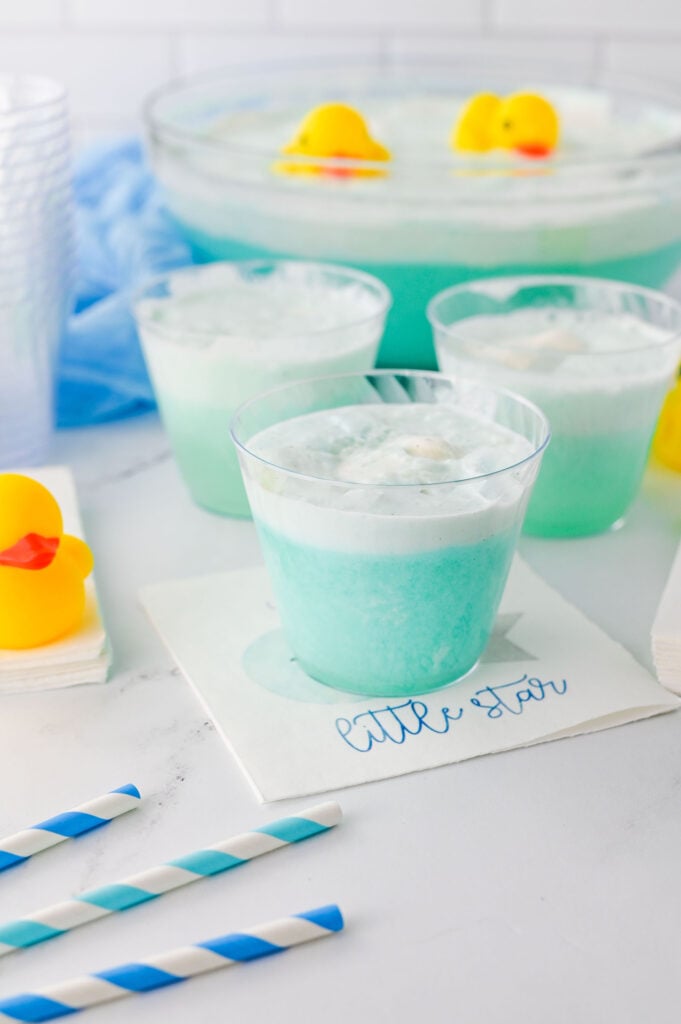 Blue Baby Shower Punch