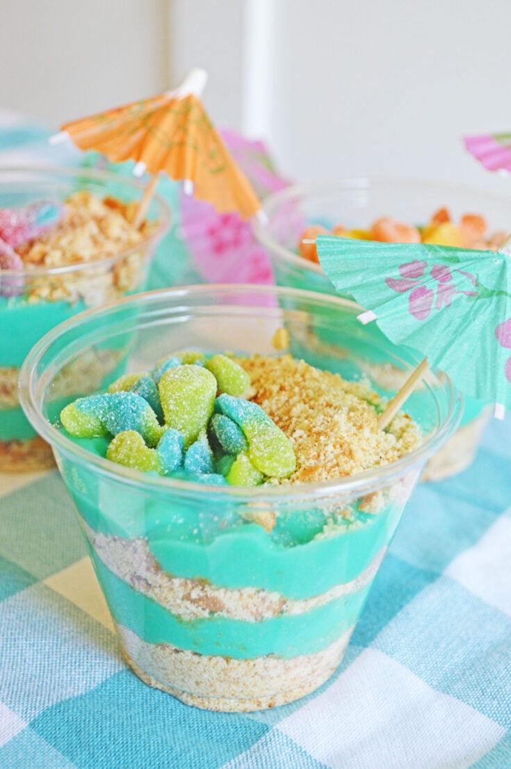 Ocean Octopus Pudding Cups