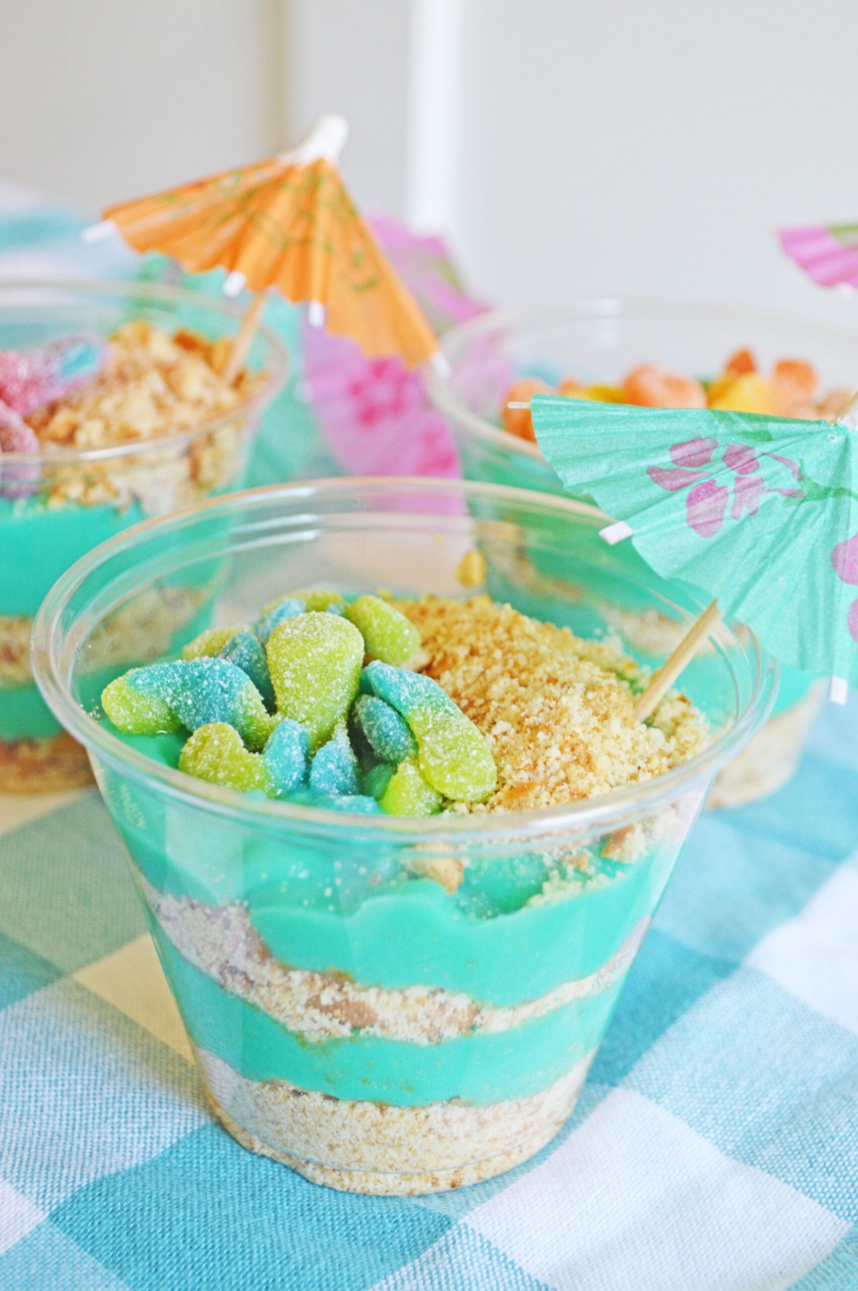 Ocean Octopus Pudding Cups