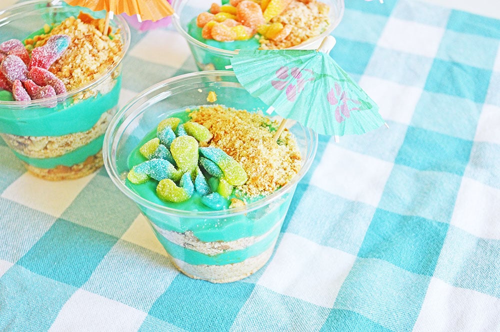 Ocean Octopus Pudding Cups
