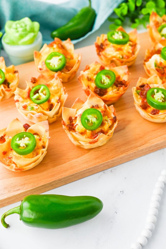 Jalapeño Popper Wontons