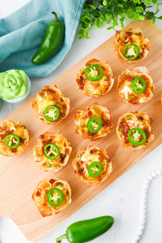 Jalapeño Popper Wontons