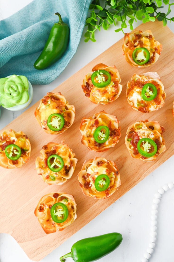 Jalapeño Popper Wontons