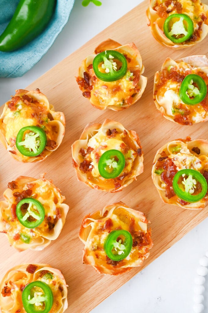 Jalapeño Popper Wontons