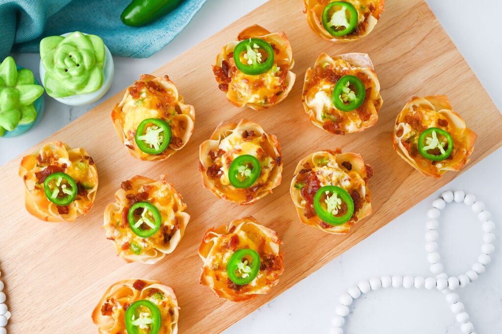 Jalapeño Popper Wontons