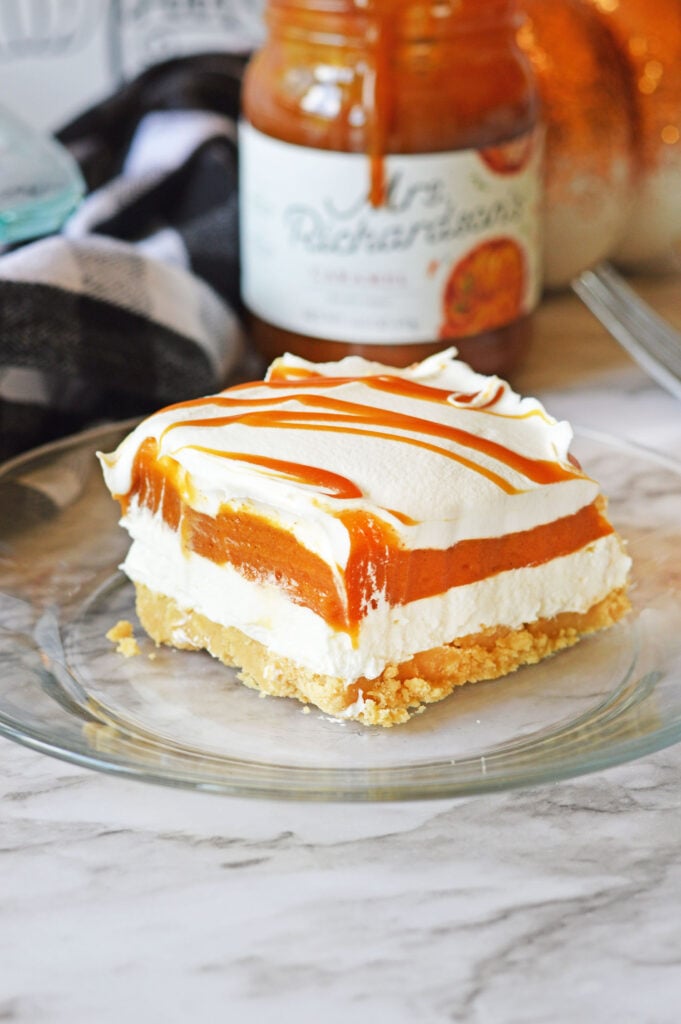 Pumpkin Cheesecake Lasagna