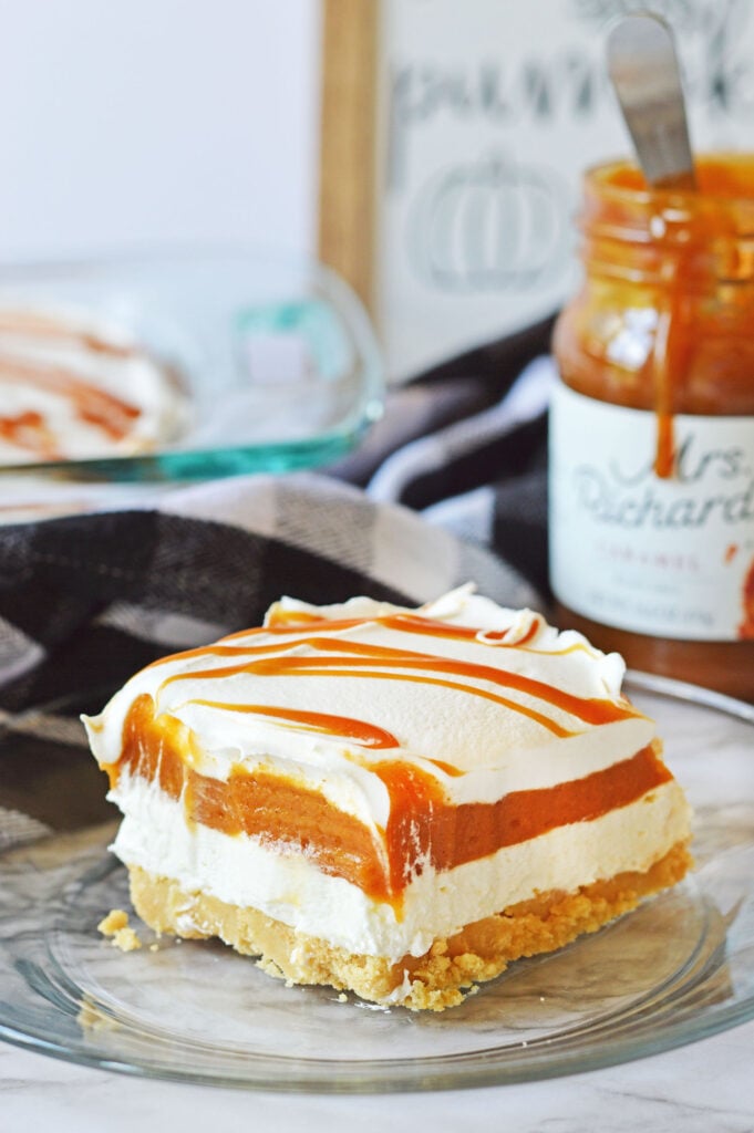 Pumpkin Cheesecake Lasagna
