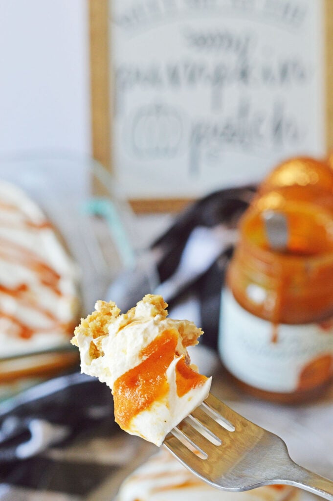Pumpkin Cheesecake Lasagna