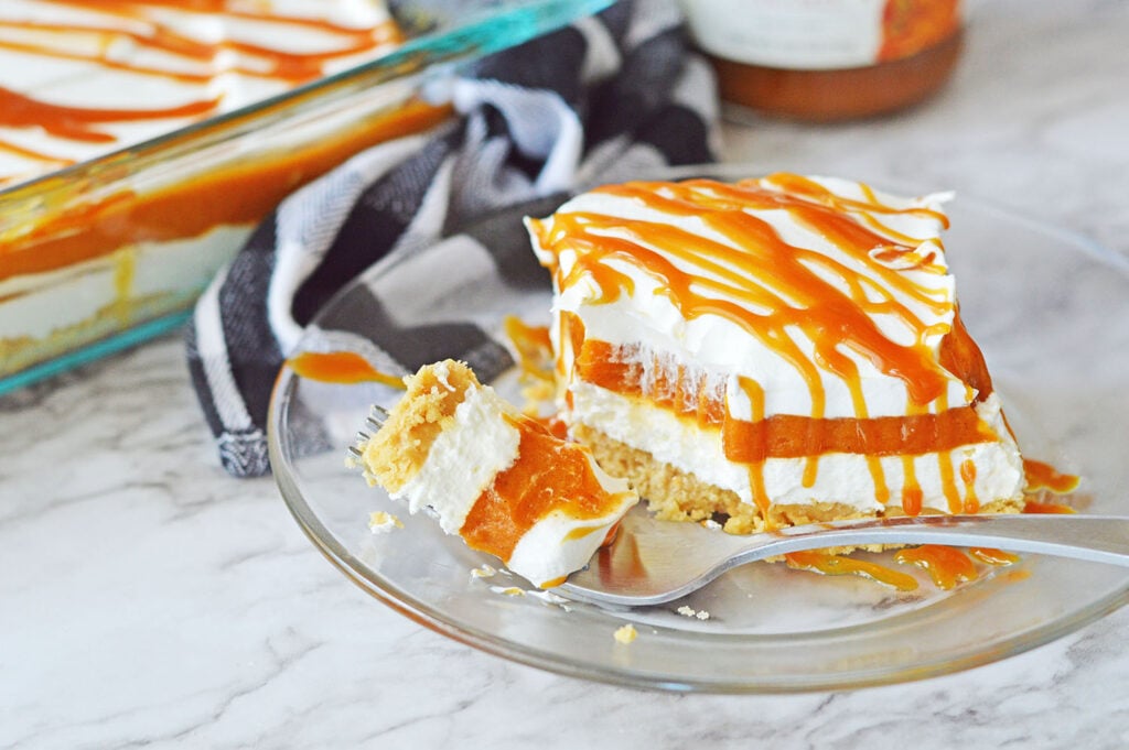 Pumpkin Cheesecake Lasagna