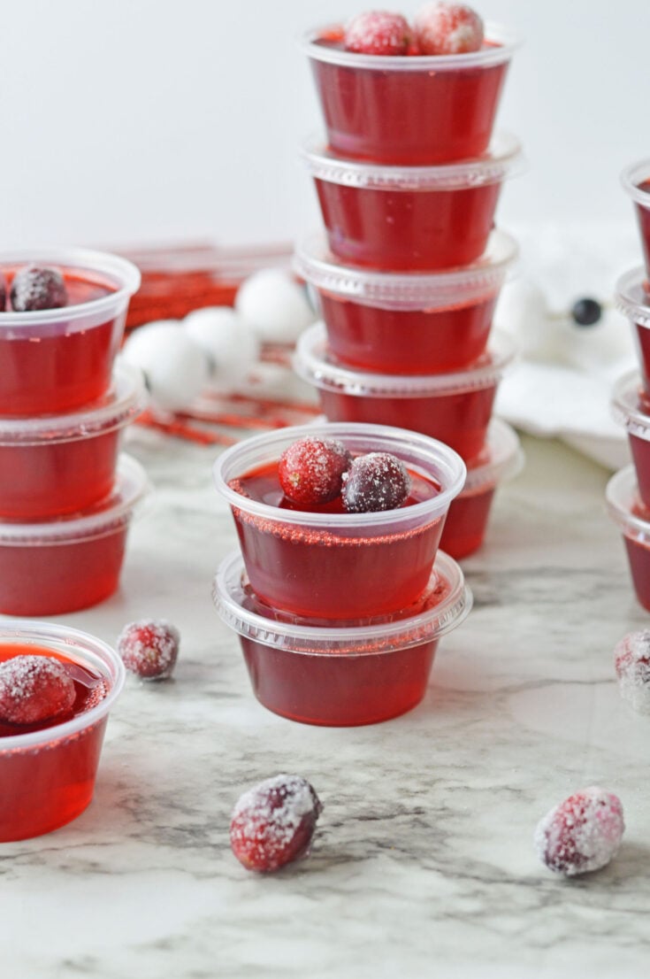 Image for Cranberry Jello Shots