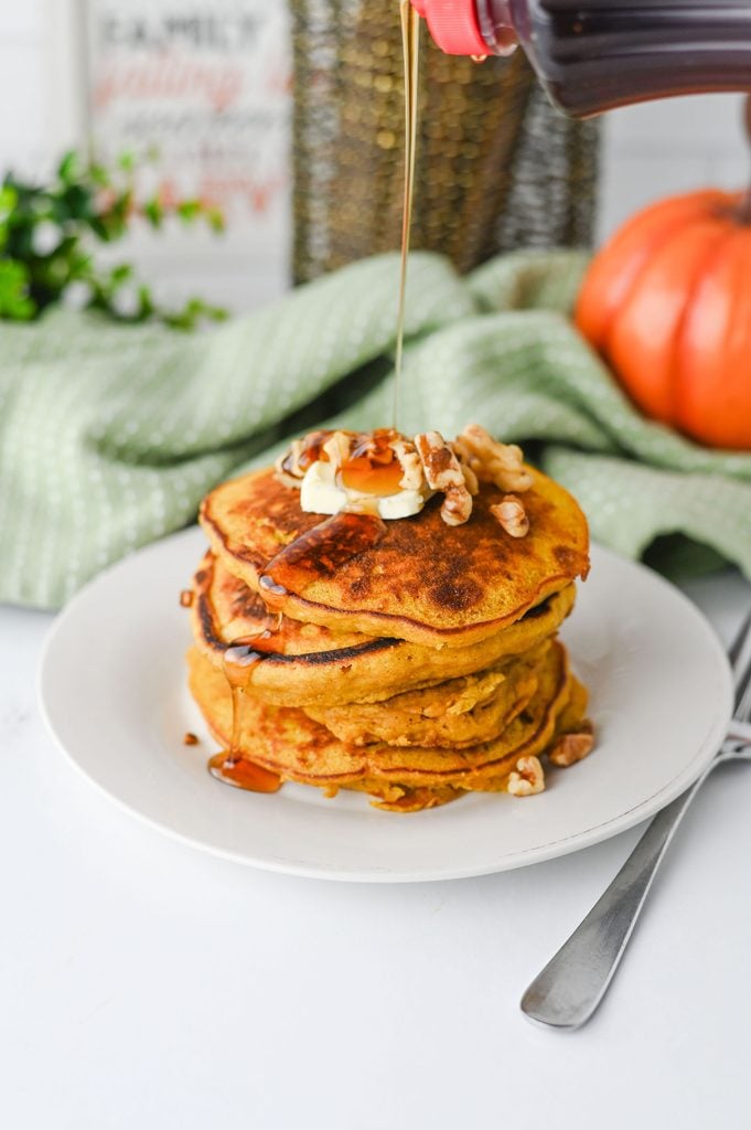 Fluffy Pumpkin Pancakes