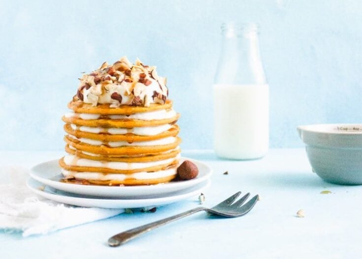 Image for Pumpkin Cheesecake Pancakes