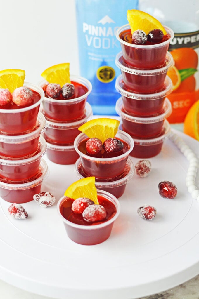 Cosmo Jello Shots