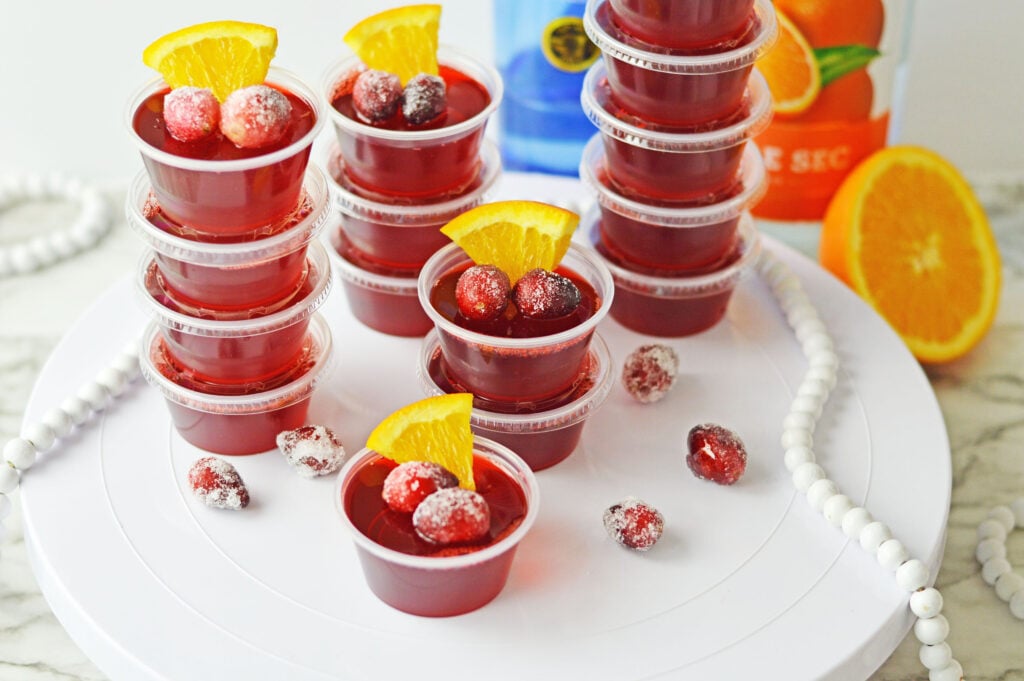 Cosmo Jello Shots