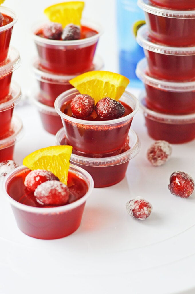 Cosmo Jello Shots