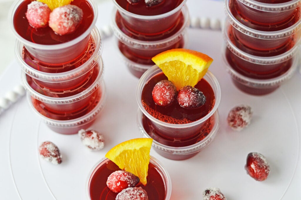 Cosmo Jello Shots