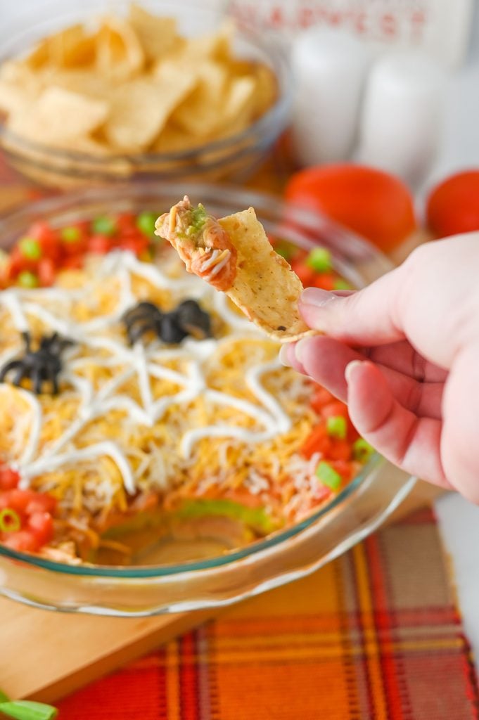 Halloween Taco Dip