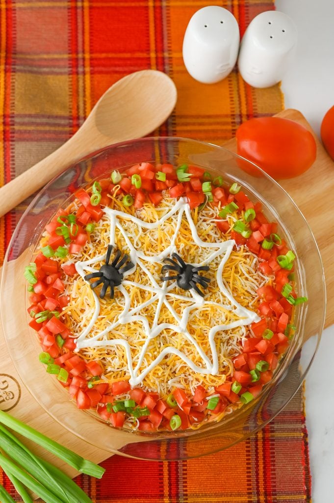 Halloween Taco Dip