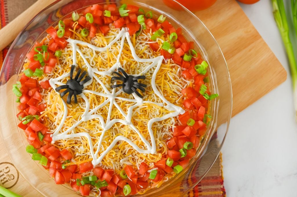 Halloween Taco Dip