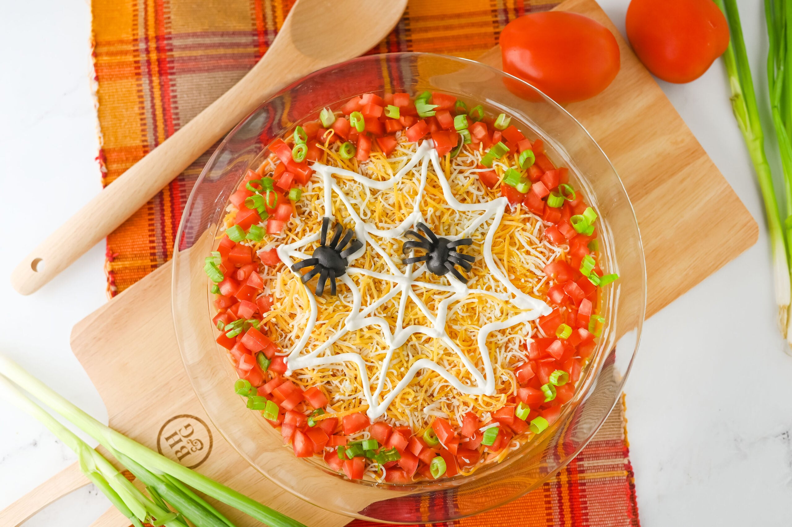 Halloween Taco Dip