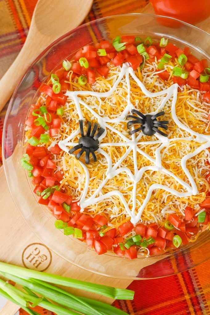 Halloween Taco Dip
