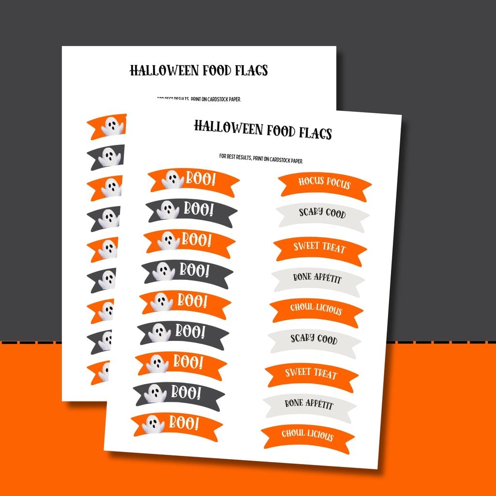 Free Printable Halloween Party Decorations