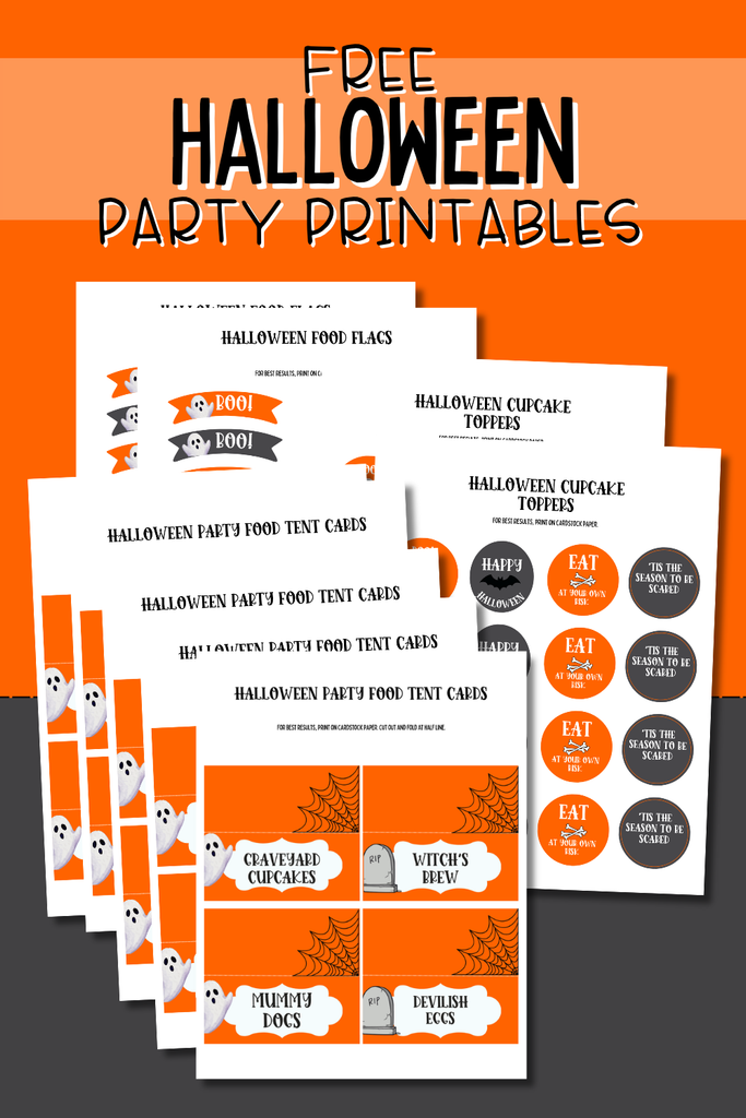 Free Printable Halloween Party Decorations