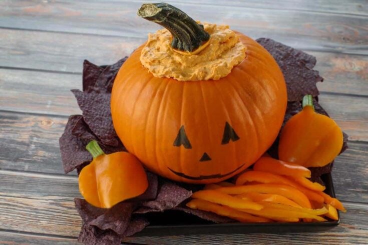 Image for Slow Cooker Halloween Buffalo Chicken Dip