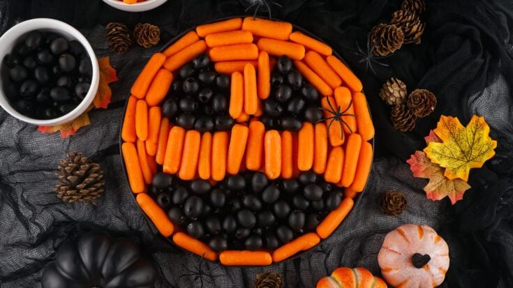 Image for Pumpkin Veggie Tray