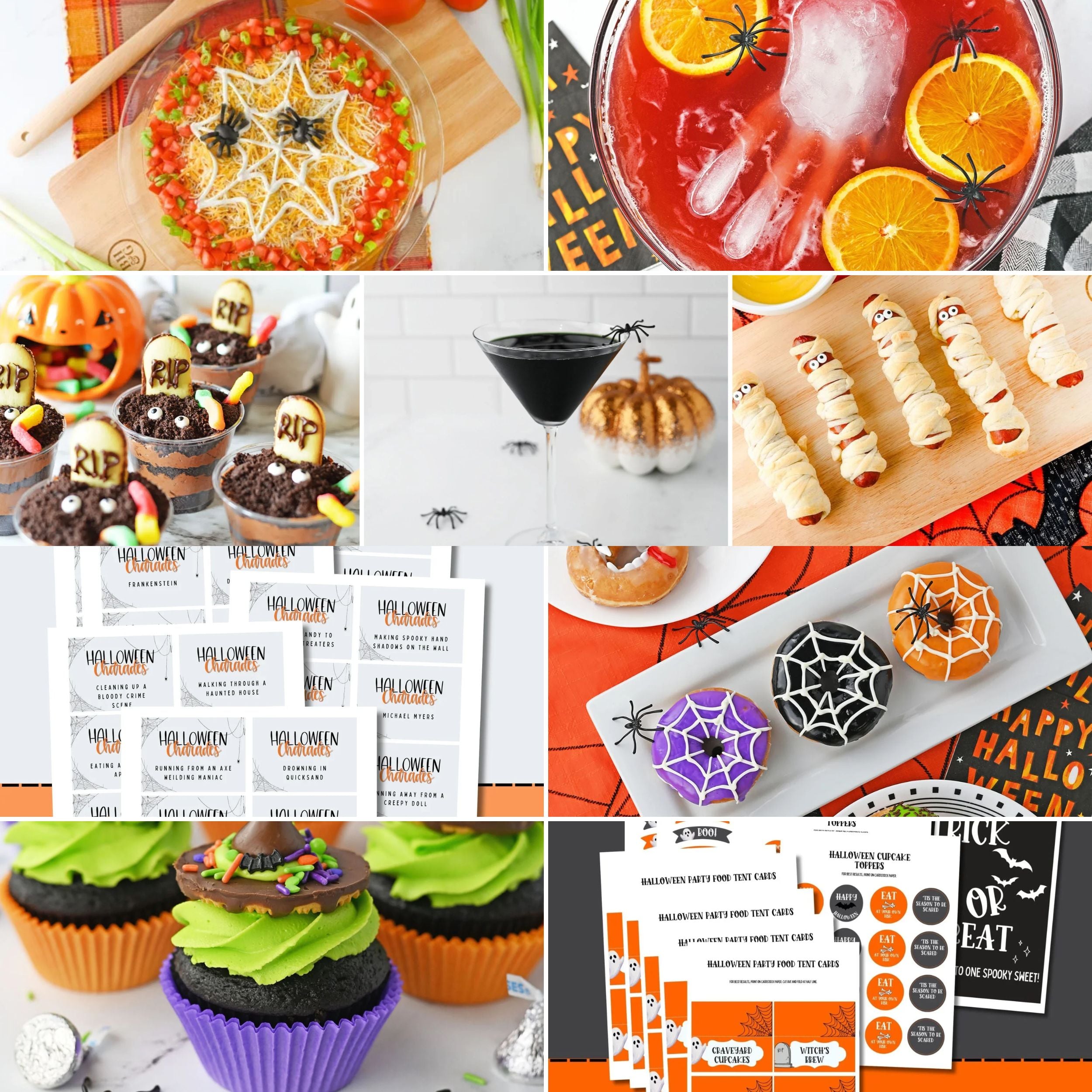 Halloween Recipes, Printables & Party Ideas