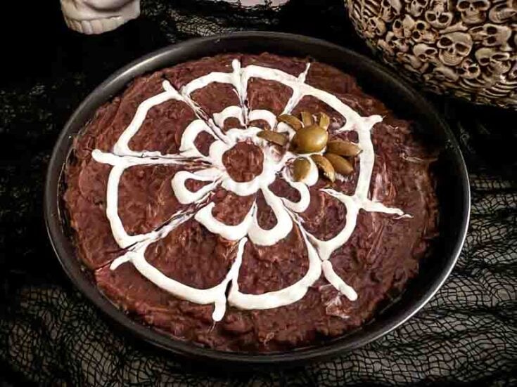 Image for Halloween Spider Bean Dip